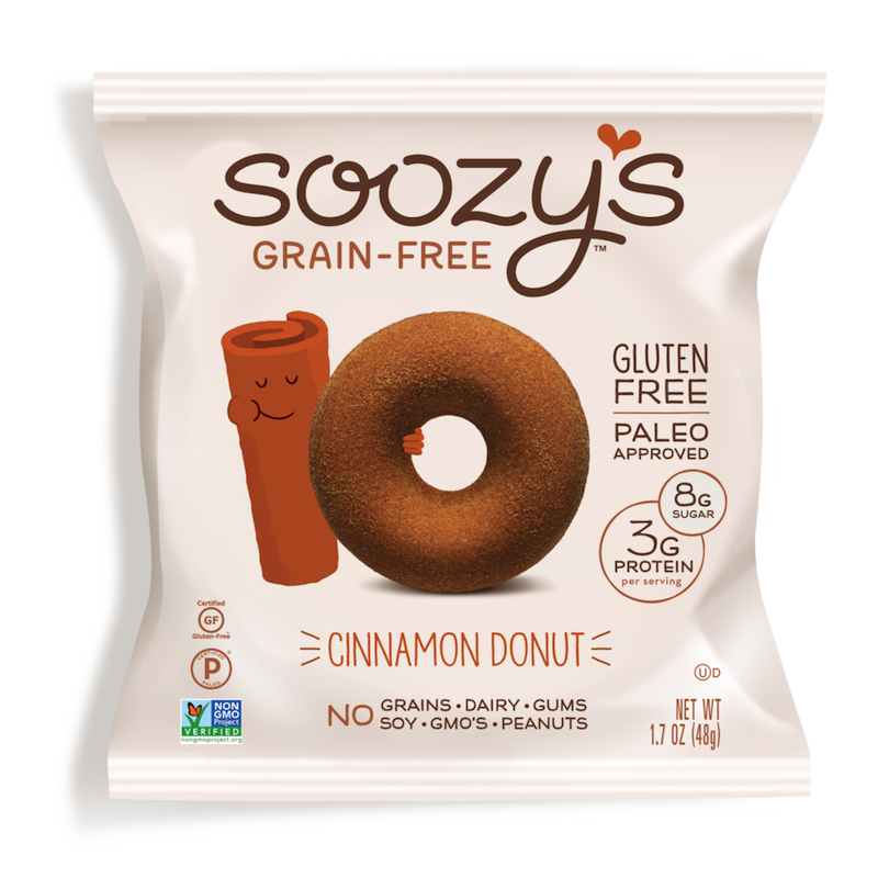 Cinnamon Donut - Soozy's - Certified Paleo by the Paleo Foundation