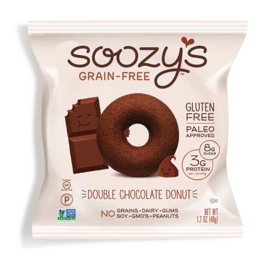 Double Chocolate Donut - Soozy's - Certified Paleo Friendly by the Paleo Foundation