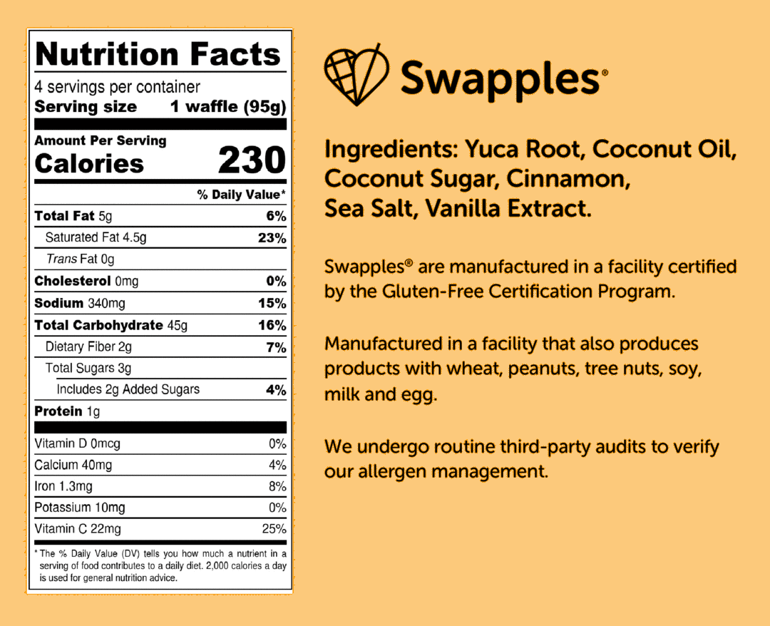 Nutrition facts