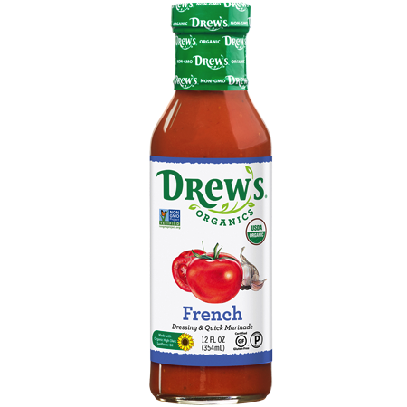 French Dressing and Quick Marinade - Drew's Organics - Certified Paleo, Keto Certified by the Paleo Foundation