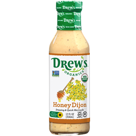 Honey Dijon Dressing - Drew's Organics - Certified Paleo Friendly by the Paleo Foundation
