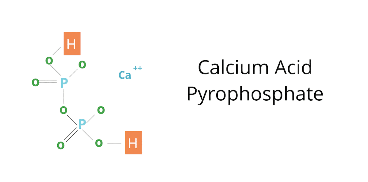 calcium acid pyrophosphate structure