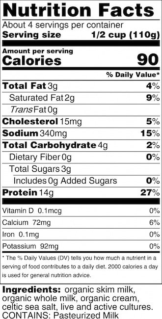 Good Culture Keto Certified Cottage Cheese Paleo Foundation