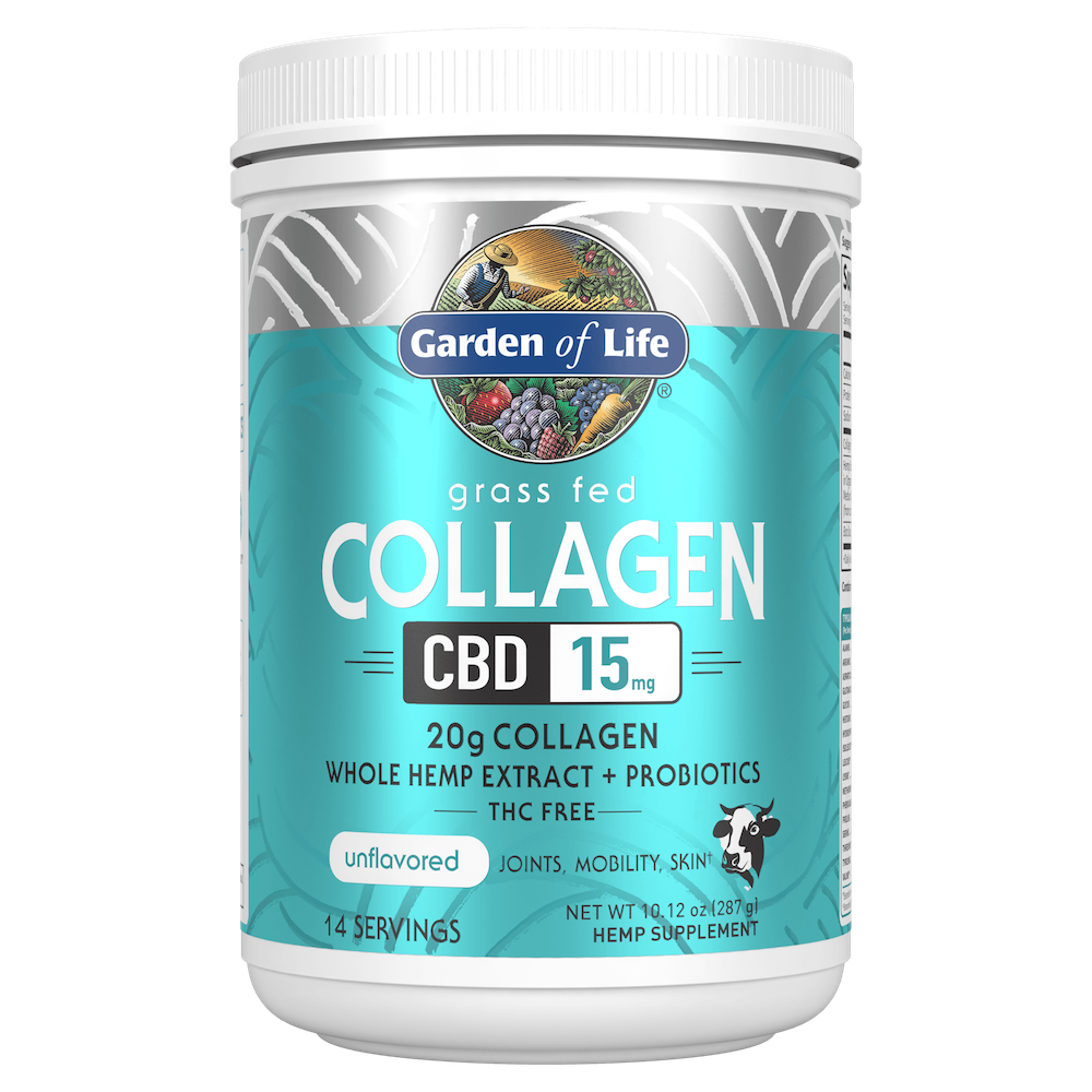 Collagen CBD - Garden of Life - Certified Paleo, Keto Certified by the Paleo Foundation