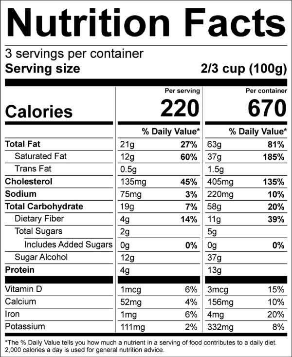 Keto Pint KETO Certified Ice Cream • Paleo Foundation