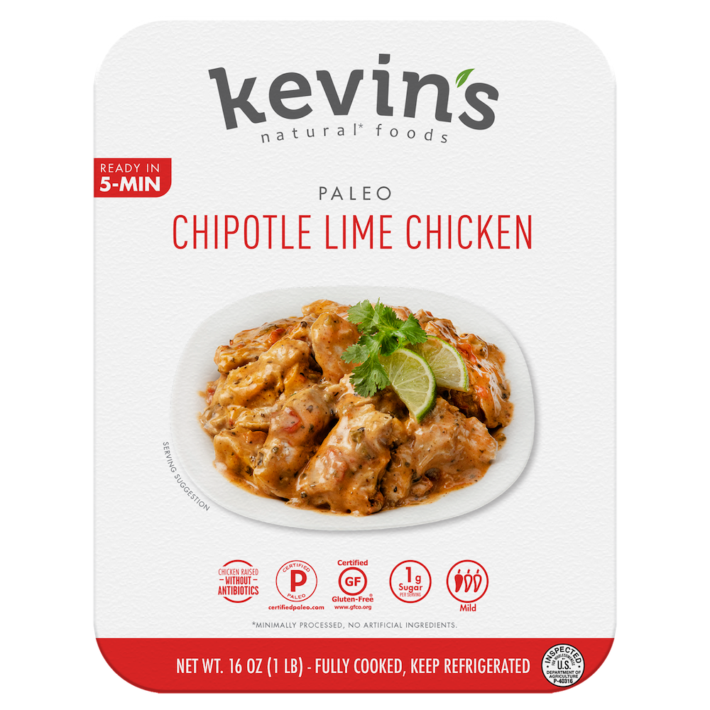 Chipotle Lime Chicken - Kevin's Natural Foods - Certified Paleo, KETO Certified by the Paleo Foundation
