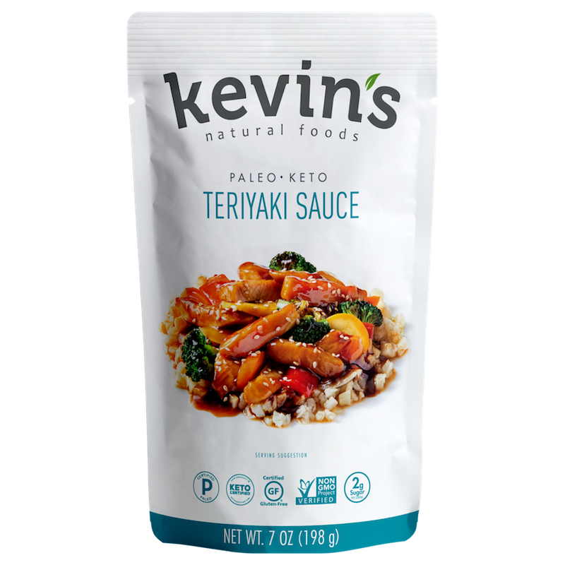 Teriyaki Sauce - Kevin's Natural Foods - Certified Paleo, KETO Certified by the Paleo Foundation