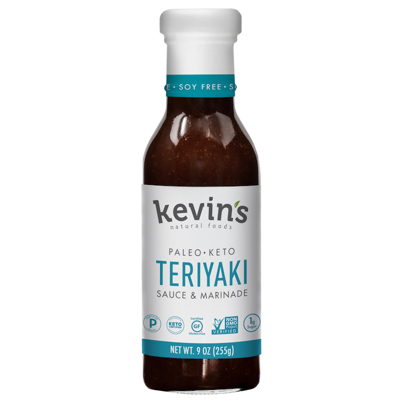 Teriyaki Sauce & Marinade - Kevin's Natural Foods - Certified Paleo, KETO Certified by the Paleo Foundation