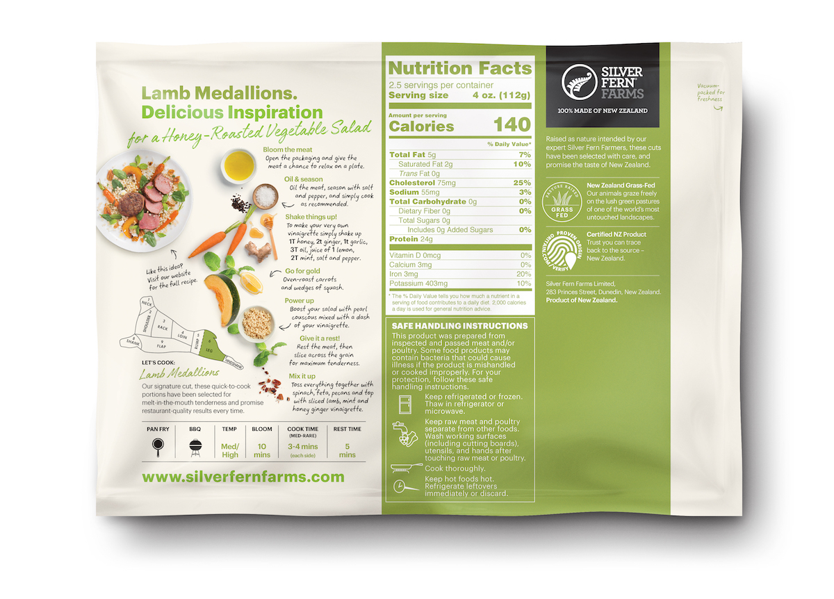 Nutrition facts