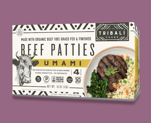 Umami beef patties Tribalí foods