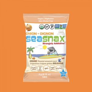 Onion seaweed snacks