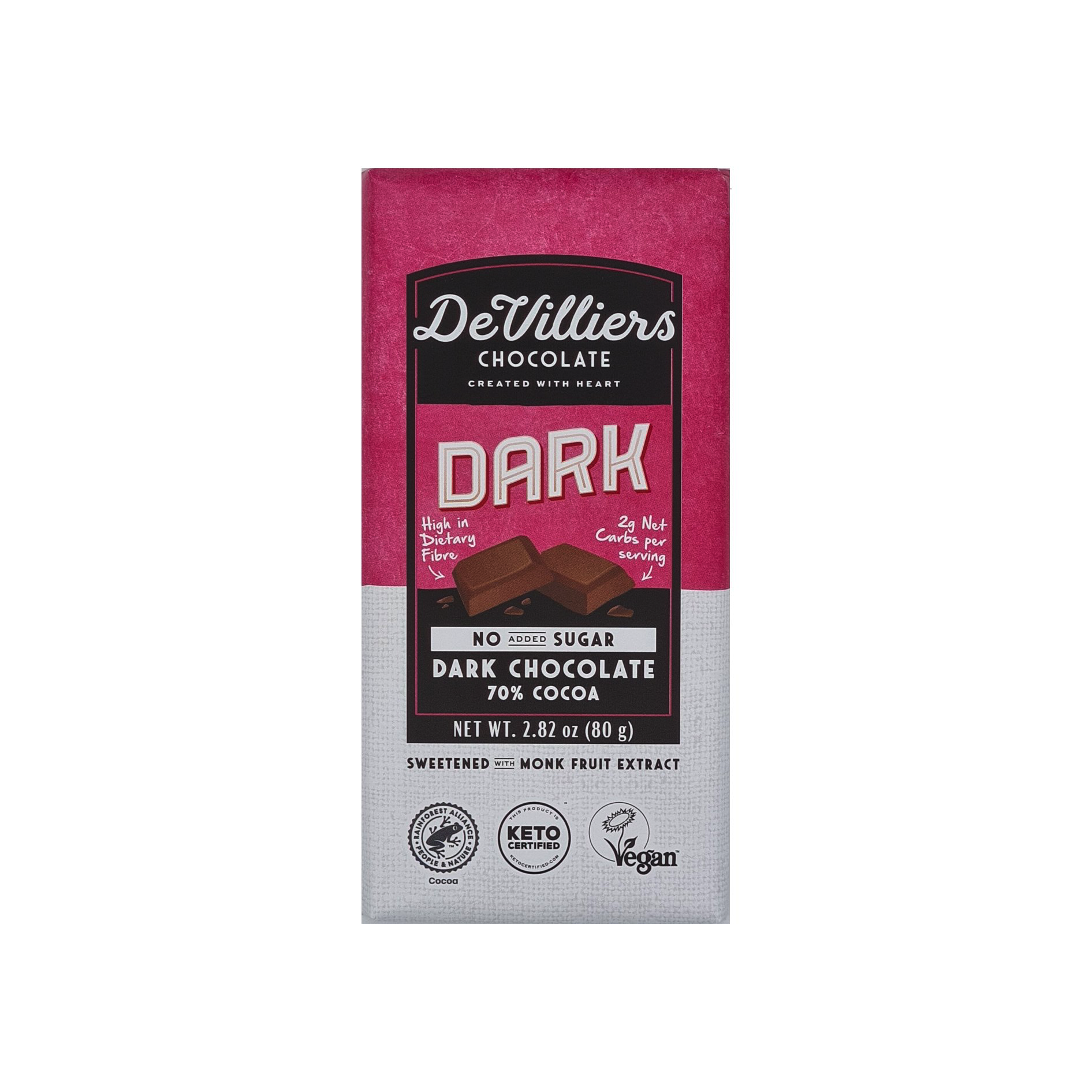 No Added Sugar 70% Dark Chocolate