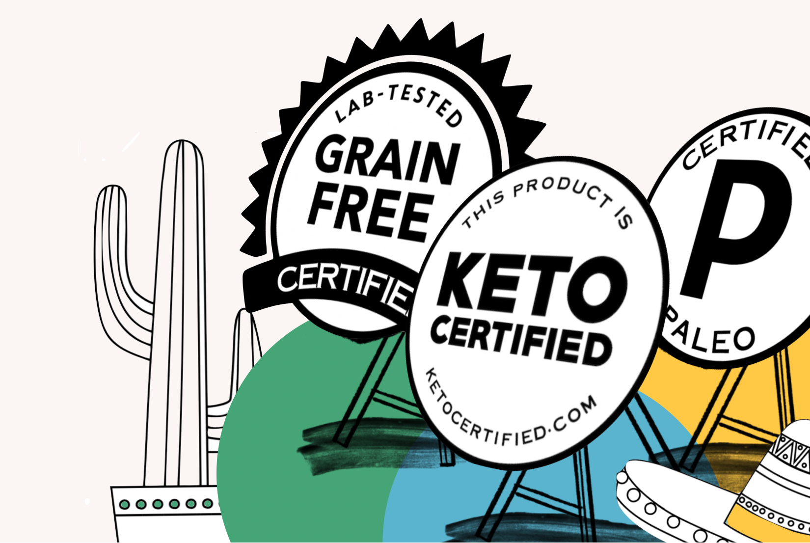 Grain-Free, Paleo, Keto Certification Grain-Free, Paleo, Keto Certification