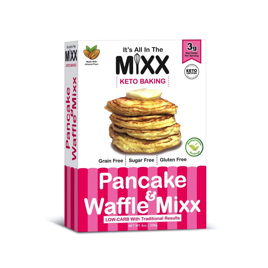 Pancake & Waffle Mixx - It's All in the Mixx - Keto Certified by the Paleo Foundation