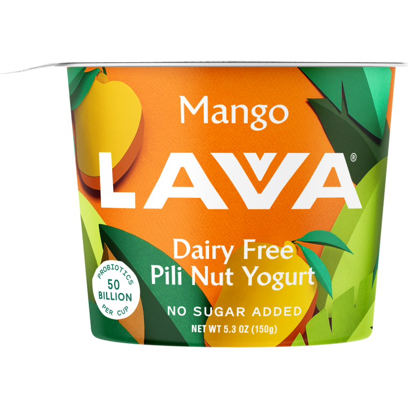 Mango Lavva Dairy Free Pili Nut Yogurt - LovveLavva - Certified Paleo by the Paleo Foundation