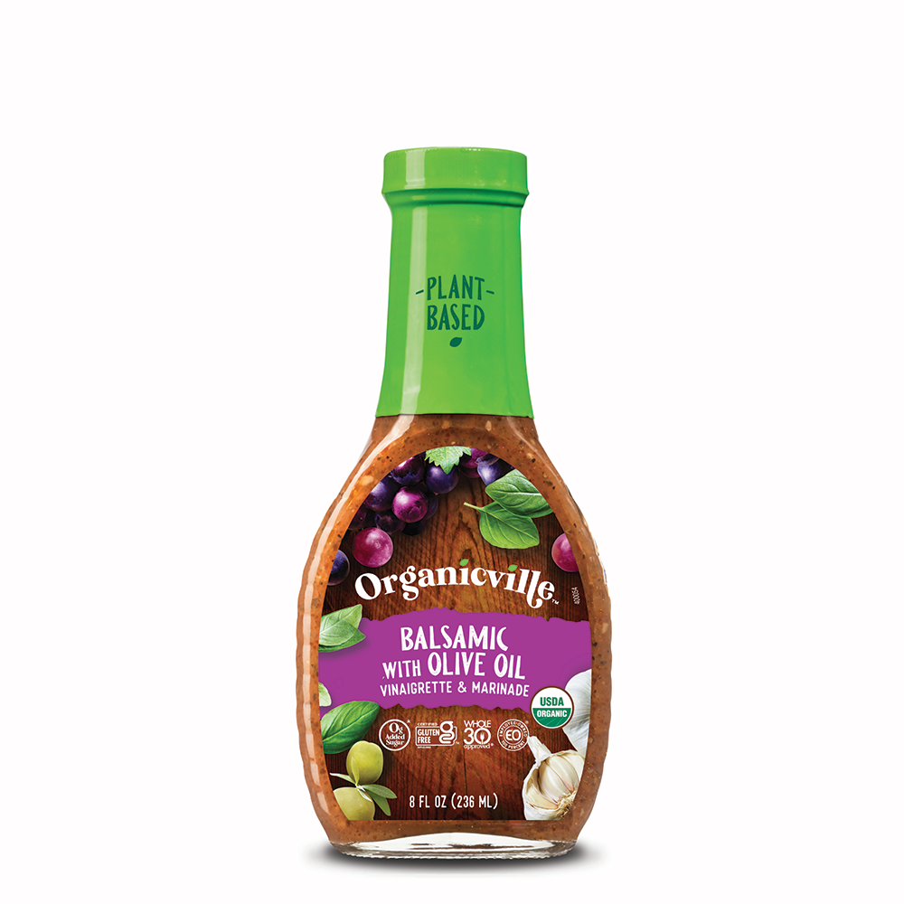 Balsamic with Olive Oil - Organicville - Certified Paleo by the Paleo Foundation