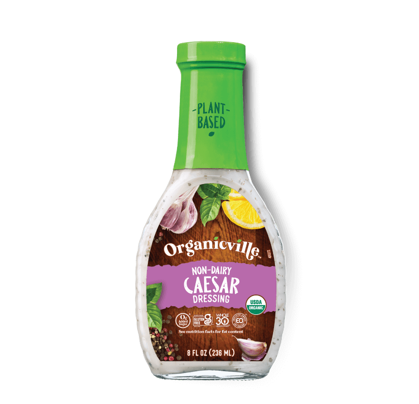Non Dairy Caesar Dressing - Organicville - Certified Paleo by the Paleo Foundation