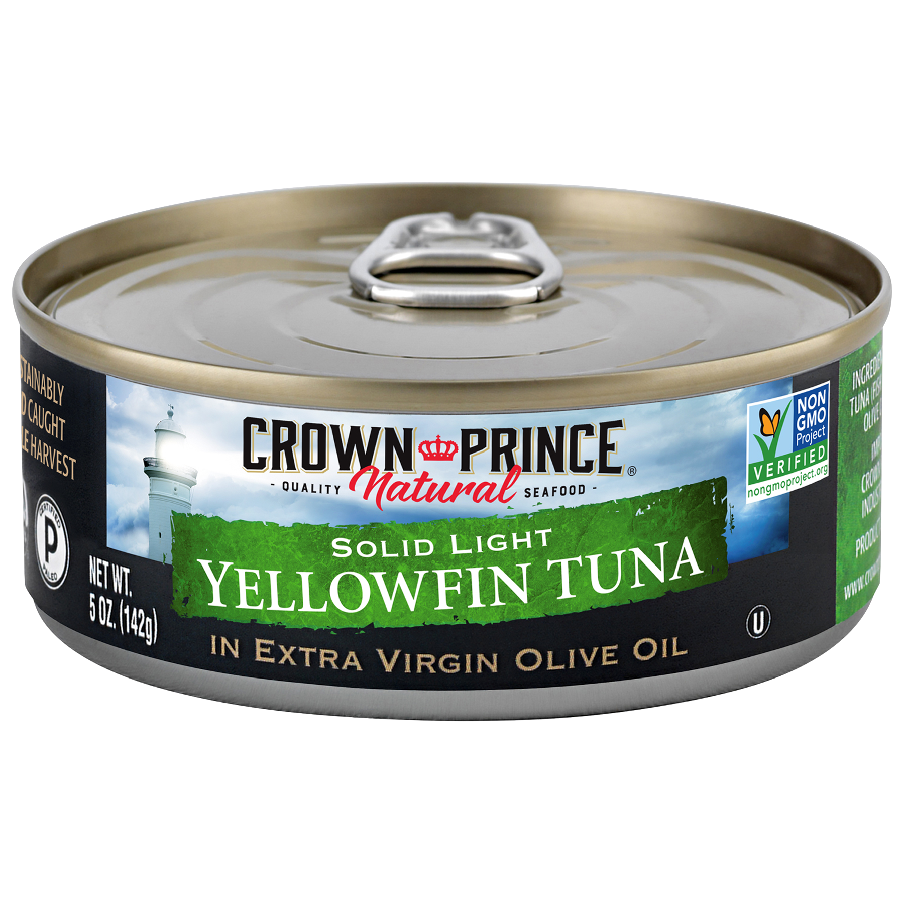 Natural-Yellowfin-Tuna-in-Extra-Virgin-Olive-Oil-Crown-Prince-Certified-Paleo-Keto-Certified-Paleo-Foundation Crown Prince Natural Yellowfin Tuna Certified Paleo