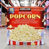 Costco Kirkland Signature Microwave Popcorn Costco Kirkland Signature Microwave Popcorn