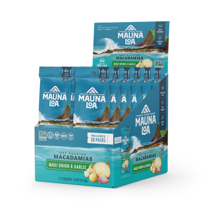 Mauna Loa Macadamia Nut Corporation Onion and Garlic Nuts Mauna Loa Macadamia Nut Corporation Onion and Garlic Nuts